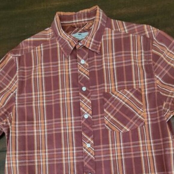 Canterbury of New Zealand Plaid Button Down Shirt Long Sleeve Size L - Picture 2 of 13